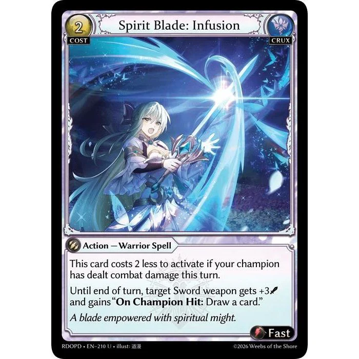 Spirit Blade: Infusion (210) (Radiant Origins: Pantheon)