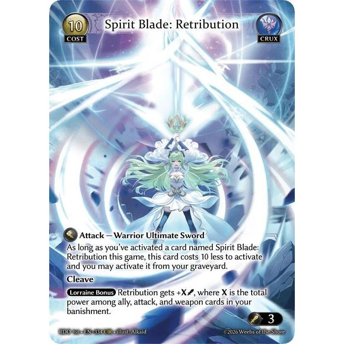 Spirit Blade: Retribution (334) (Radiant Origins)
