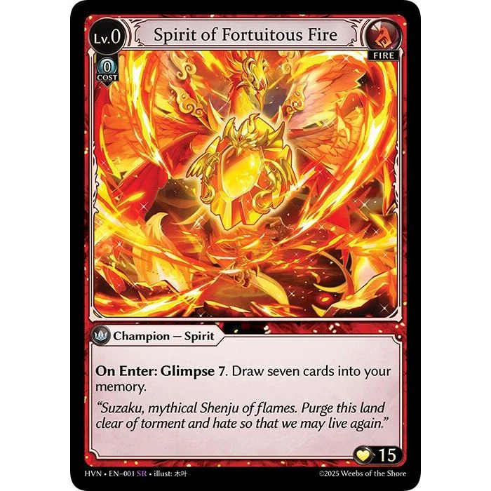 Spirit of Fortuitous Fire (001) (Abyssal Heaven)