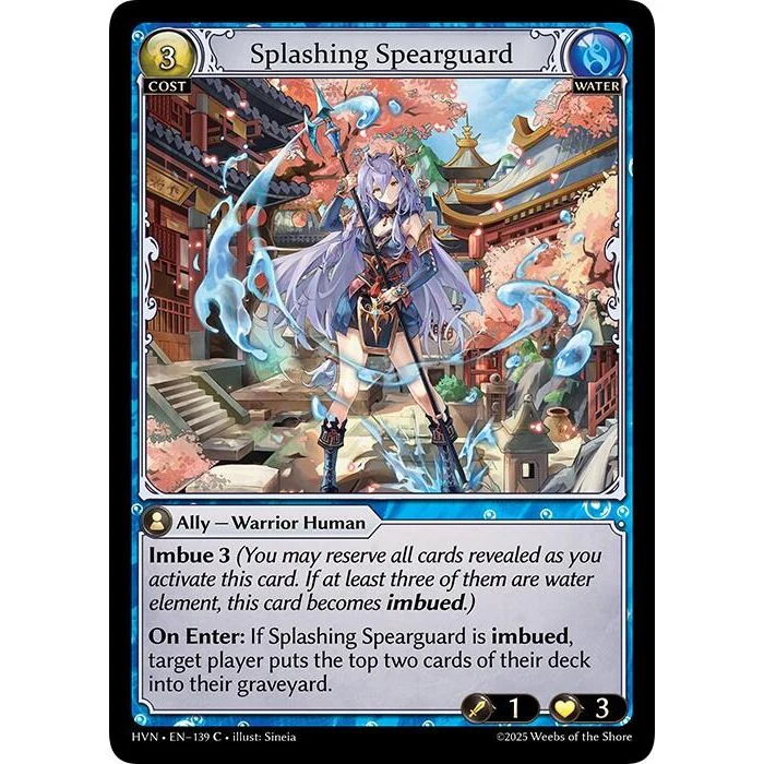 Splashing Spearguard (139) (Abyssal Heaven)