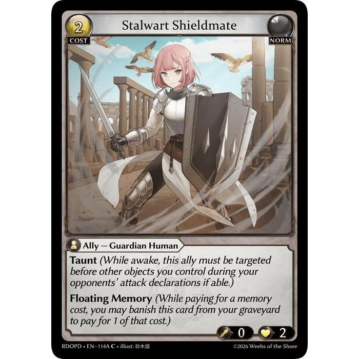 Stalwart Shieldmate (114A) (114A) (Radiant Origins: Pantheon)
