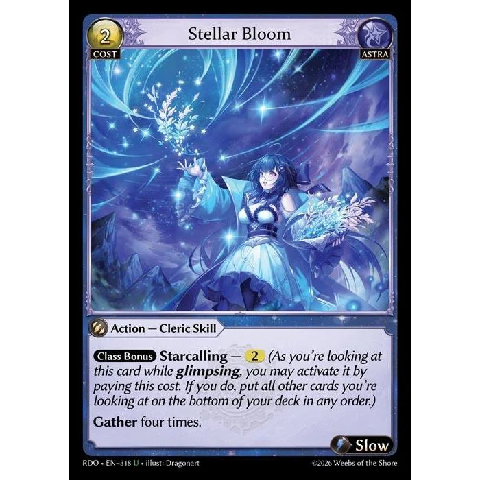 Stellar Bloom (Curio Foil) (318) (Radiant Origins)