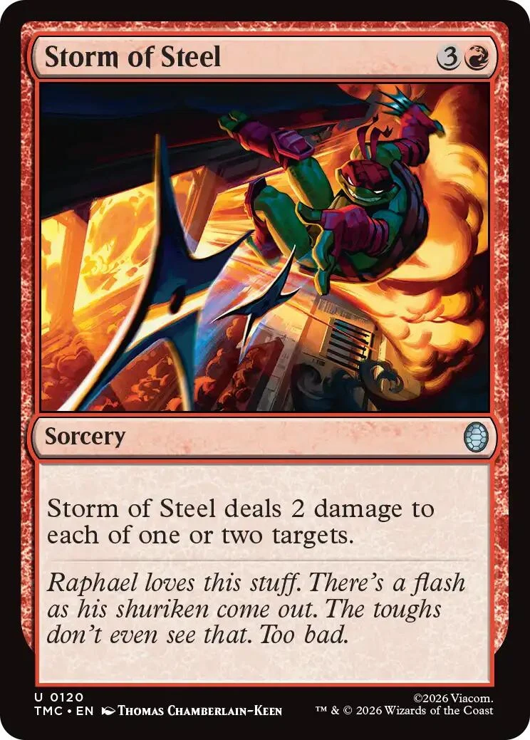 Storm of Steel (120) (Teenage Mutant Ninja Turtles)