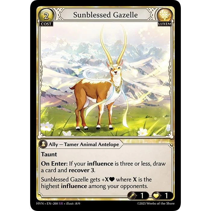Sunblessed Gazelle (200) (Abyssal Heaven)