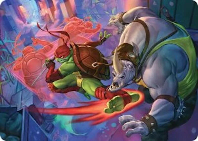 Super Combo Art Card (44) (Teenage Mutant Ninja Turtles)