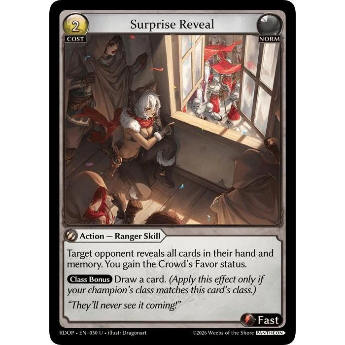 Surprise Reveal (050) (Radiant Origins: Pantheon)