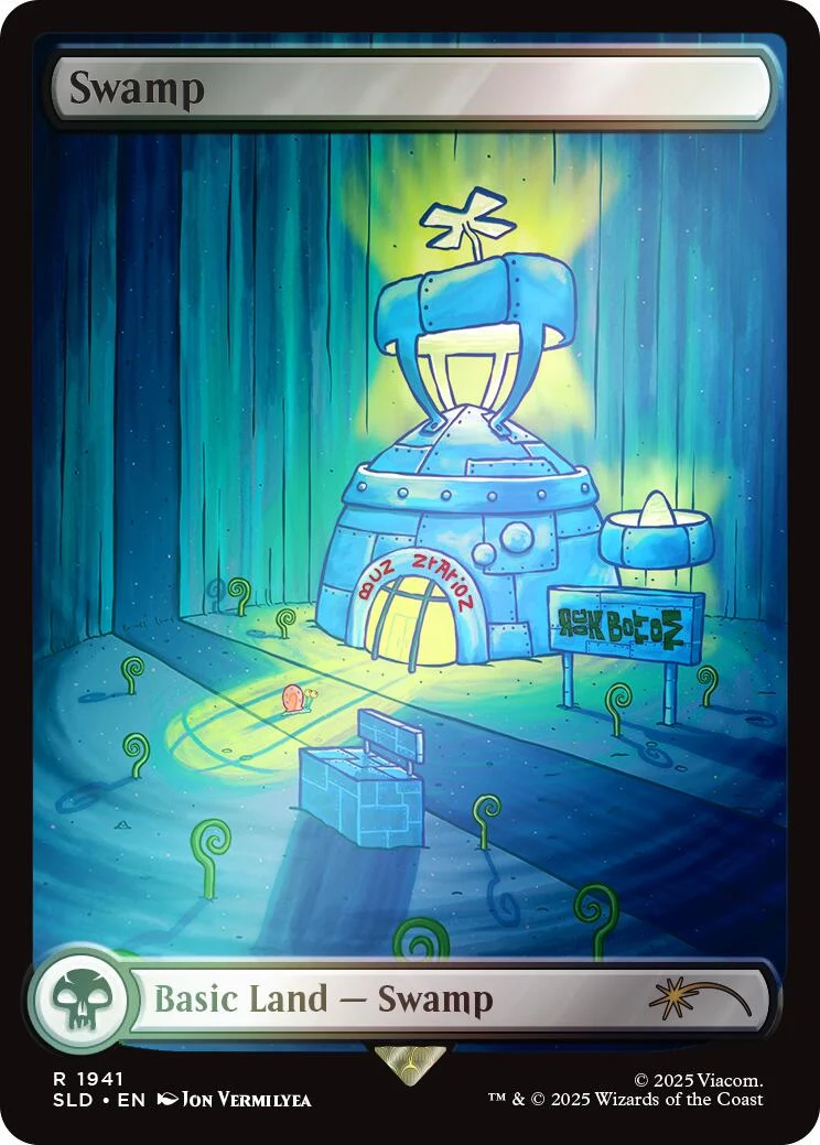 Swamp (1941) (Rainbow Foil) (1941) (Secret Lair Drop Series)