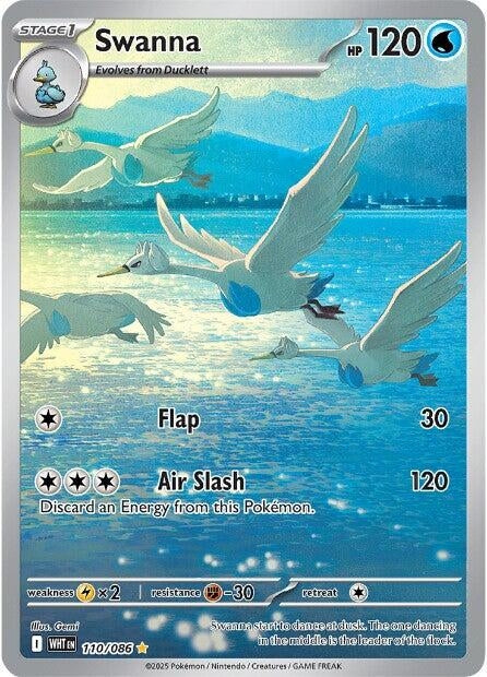 Swanna (110/086) (SV: White Flare)
