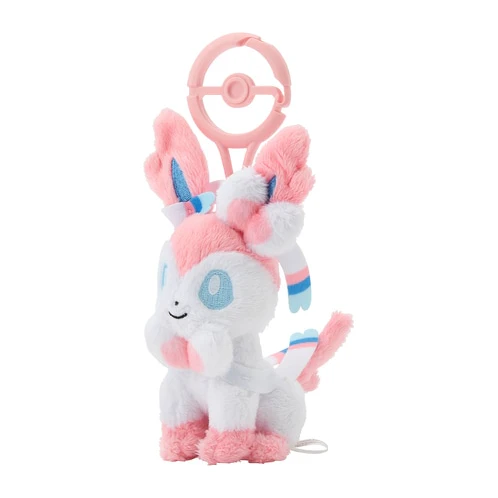 Sylveon Carabiner - Pokémon Centre Plush Keychain - Image 2