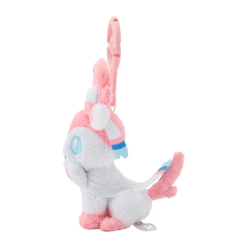 Sylveon Carabiner - Pokémon Centre Plush Keychain - Image 3