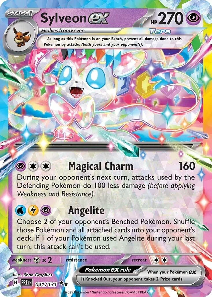 Sylveon ex (041/131) (SV: Prismatic Evolutions)