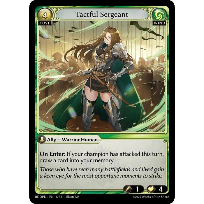 Tactful Sergeant (177) (Radiant Origins: Pantheon)