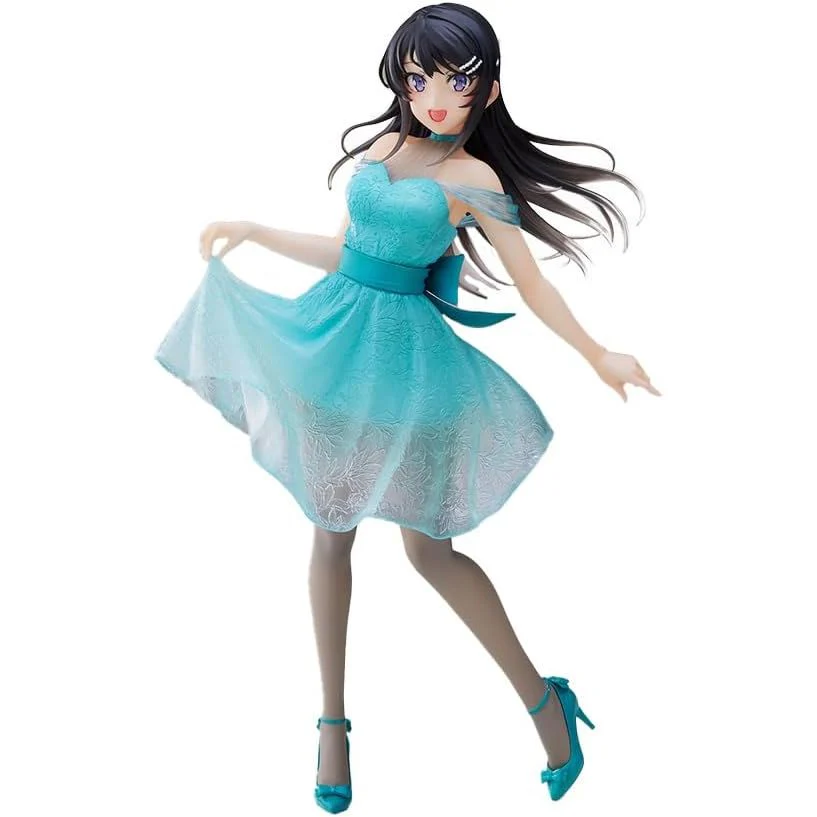 Taito: Rascal Does Not Dream of Bunny Girl Mai Sakurajima (Clear Dress Ver.) Coreful Figure