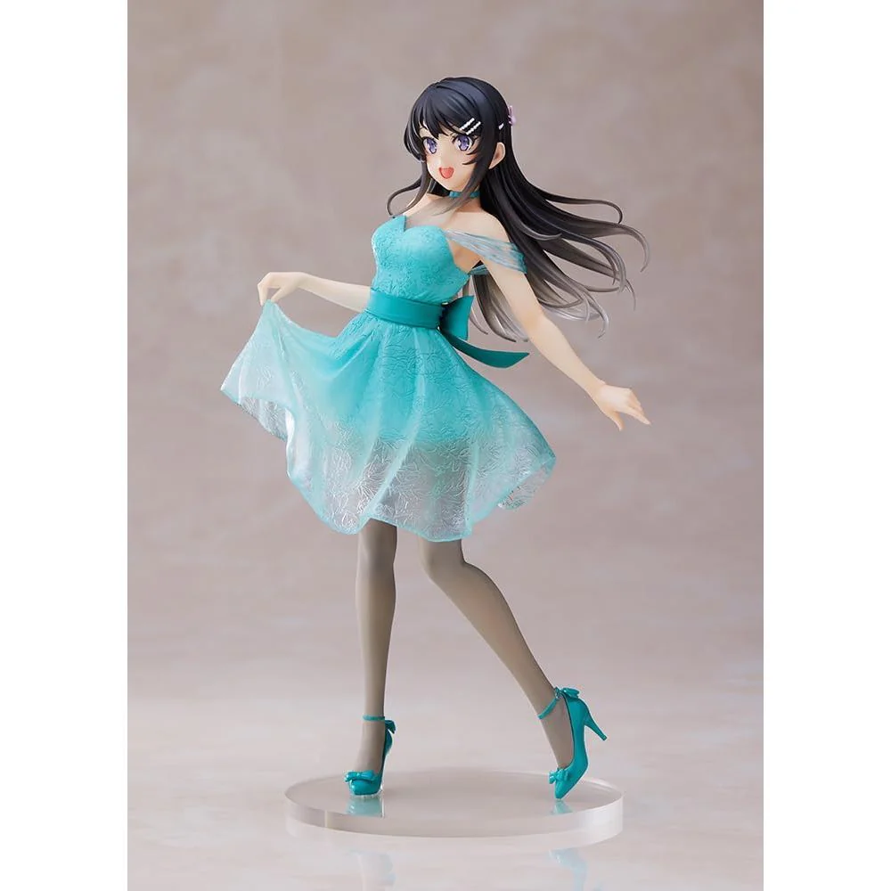 Taito: Rascal Does Not Dream of Bunny Girl Mai Sakurajima (Clear Dress Ver.) Coreful Figure - Image 2