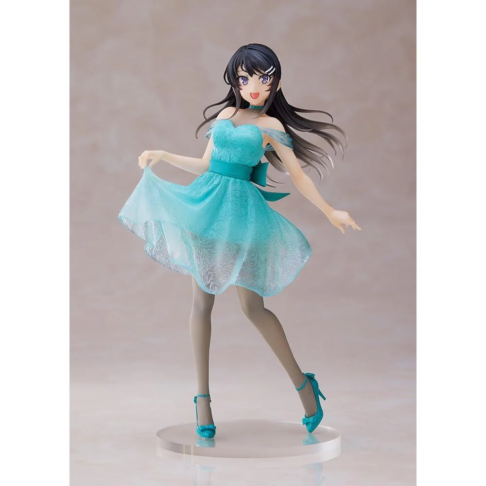 Taito: Rascal Does Not Dream of Bunny Girl Mai Sakurajima (Clear Dress Ver.) Coreful Figure - Image 6
