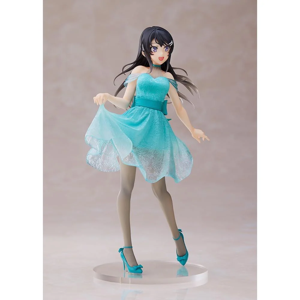 Taito: Rascal Does Not Dream of Bunny Girl Mai Sakurajima (Clear Dress Ver.) Coreful Figure - Image 7