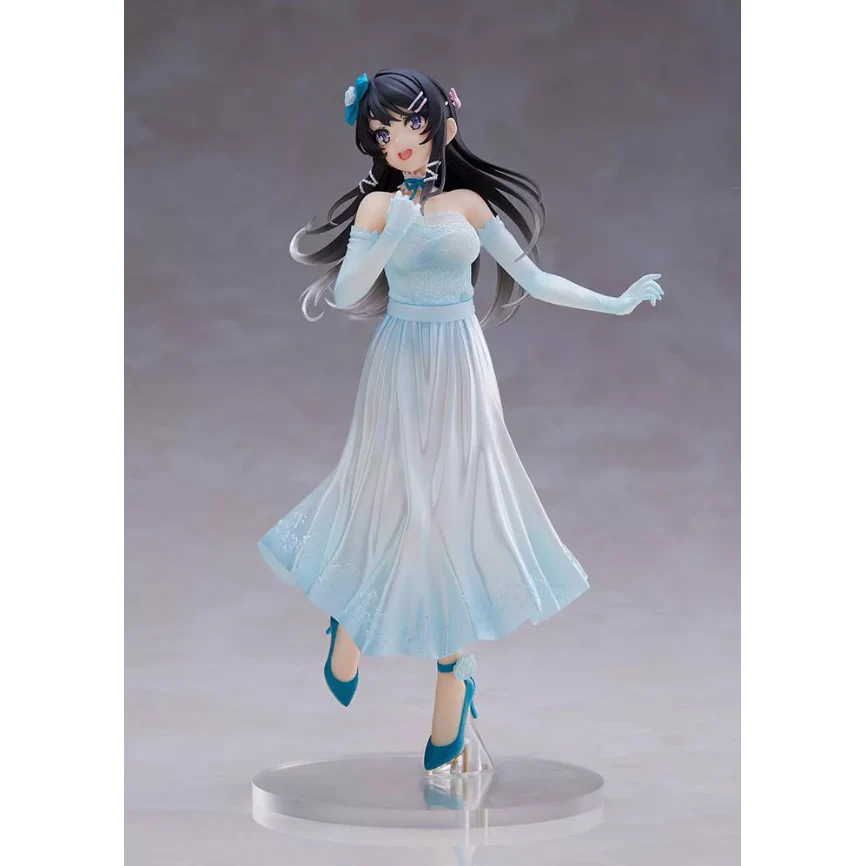 Taito: Rascal Does Not Dream of Bunny Girl Senpai - Mai Sakurajima (Party Dress) Coreful Figure - Image 2