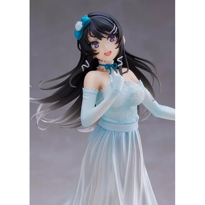 Taito: Rascal Does Not Dream of Bunny Girl Senpai - Mai Sakurajima (Party Dress) Coreful Figure - Image 6