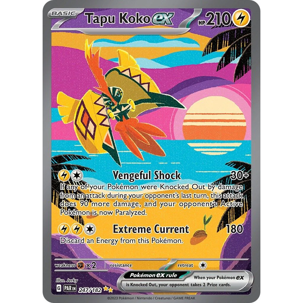 Tapu Koko ex (247/182) (SV04: Paradox Rift)
