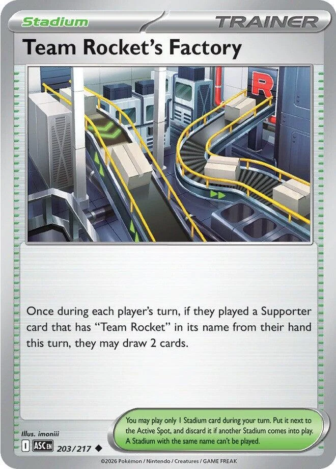 Team Rocket's Factory (203/217) (ME: Ascended Heroes)