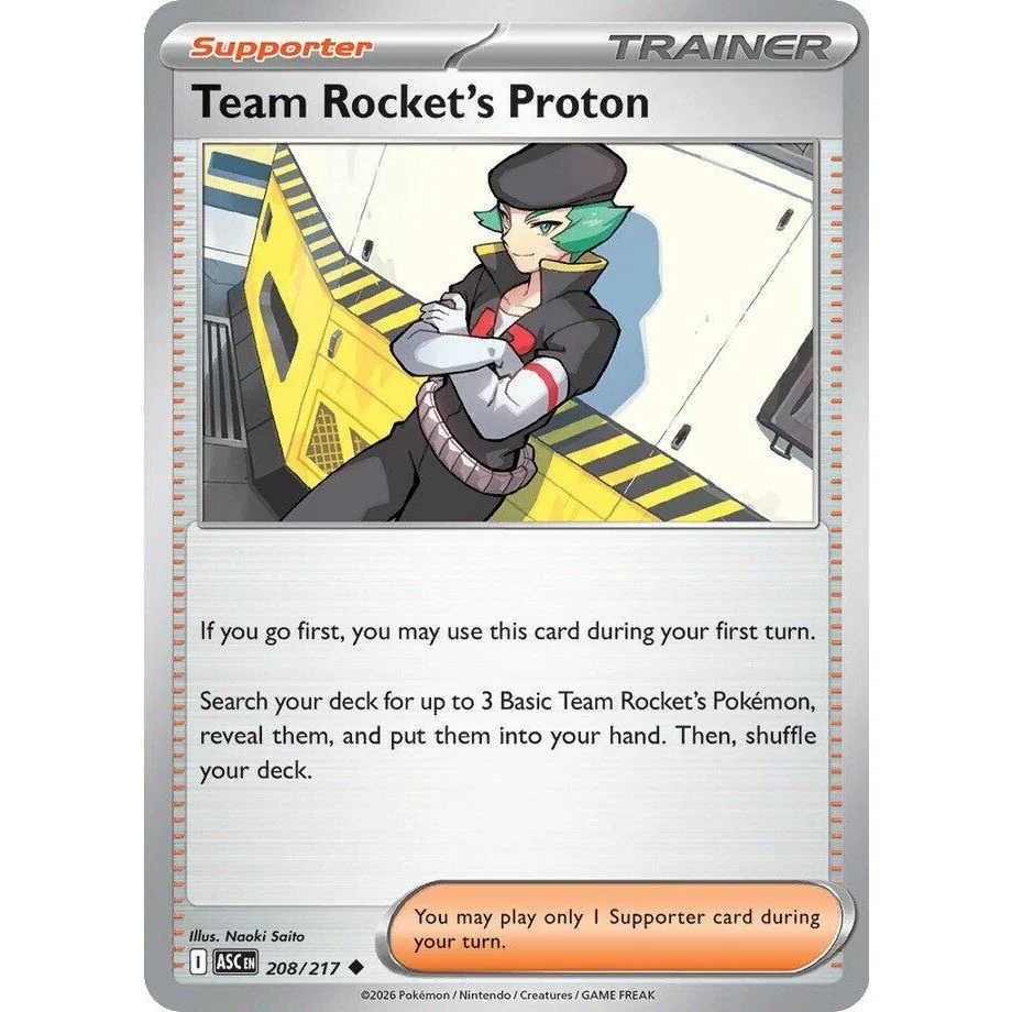Team Rocket's Proton (208/217) (ME: Ascended Heroes)
