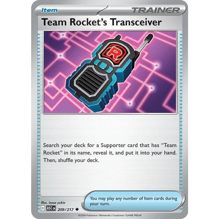 Team Rocket's Transceiver (209/217) (ME: Ascended Heroes)