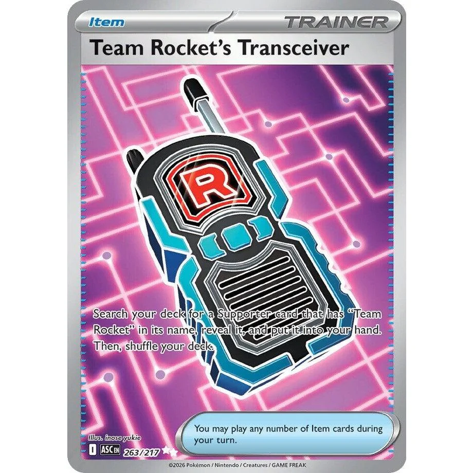 Team Rocket's Transceiver (263/217) (ME: Ascended Heroes)