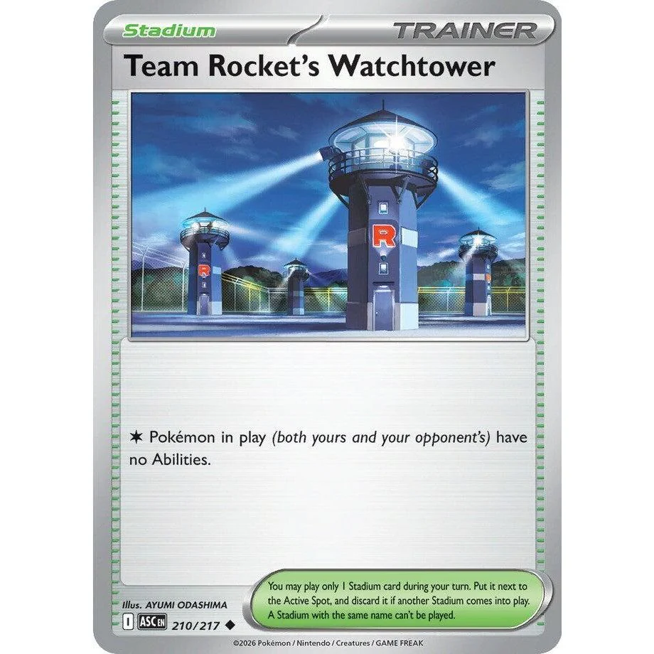 Team Rocket's Watchtower (210/217) (ME: Ascended Heroes)
