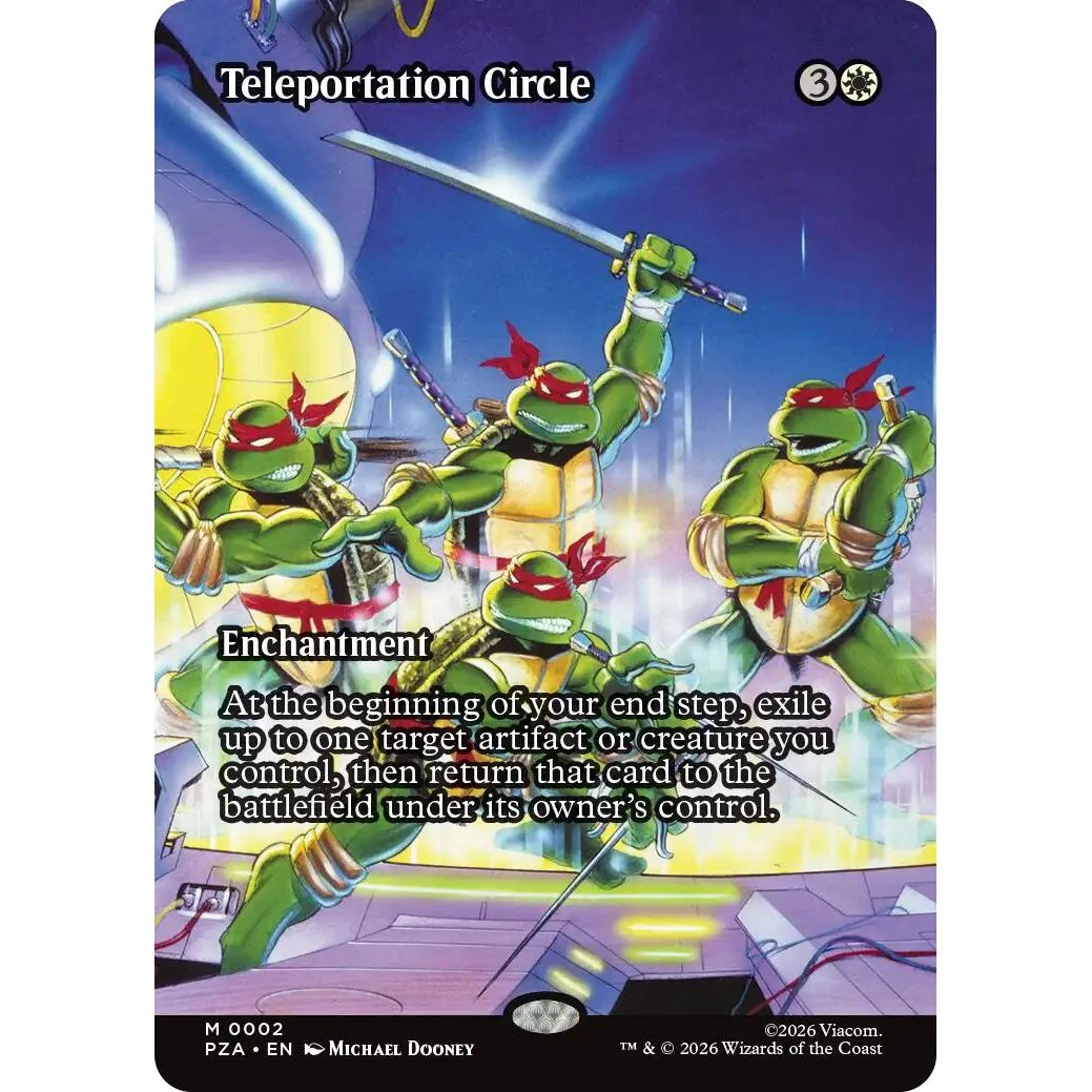 Teleportation Circle (Borderless) (2) (Teenage Mutant Ninja Turtles Source Material)