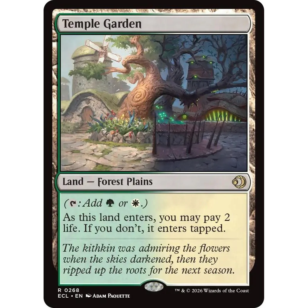Temple Garden (268) (Lorwyn Eclipsed)