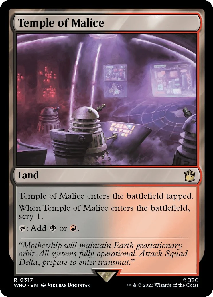 Temple of Malice (317) (Universes Beyond: Doctor Who)