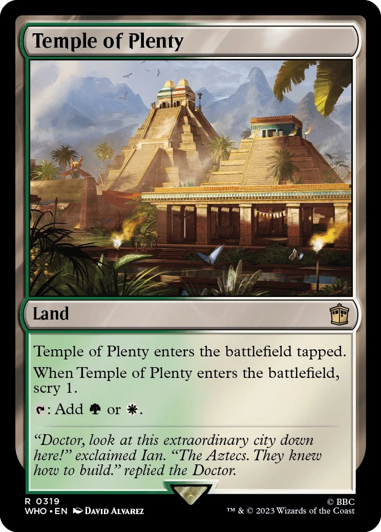 Temple of Plenty (319) (Universes Beyond: Doctor Who)