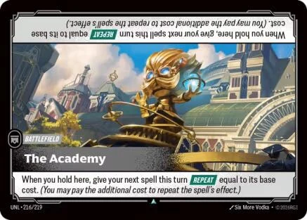 The Academy (216/219) (Unleashed)