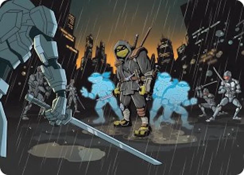 The Last Ronin's Technique Art Card (23) (Teenage Mutant Ninja Turtles)