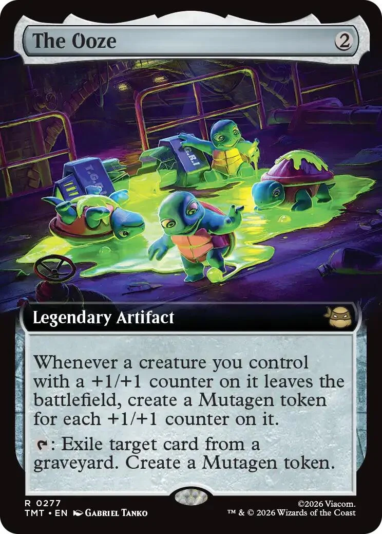 The Ooze (Extended Art) (277) (Teenage Mutant Ninja Turtles)