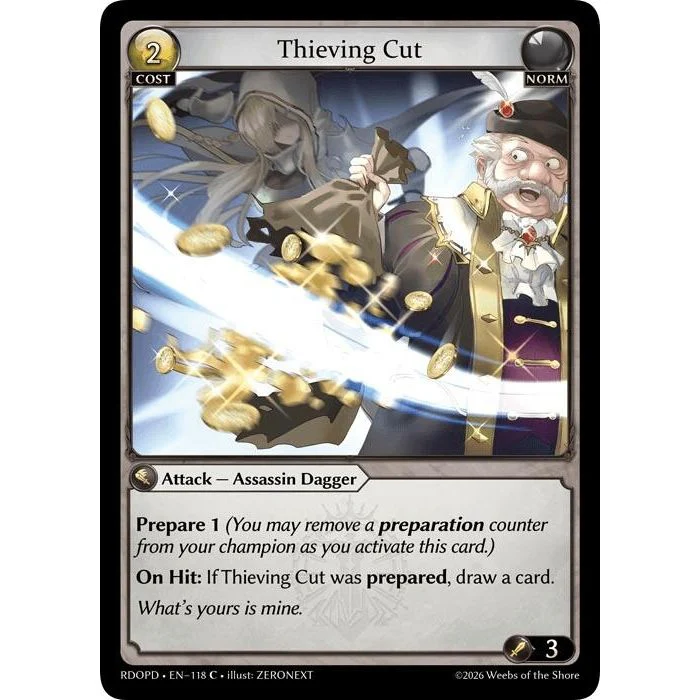 Thieving Cut (118) (Radiant Origins: Pantheon)