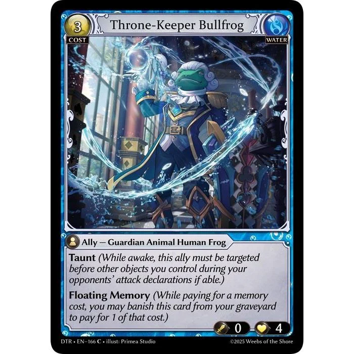 Throne-Keeper Bullfrog (166) (Distorted Reflections)