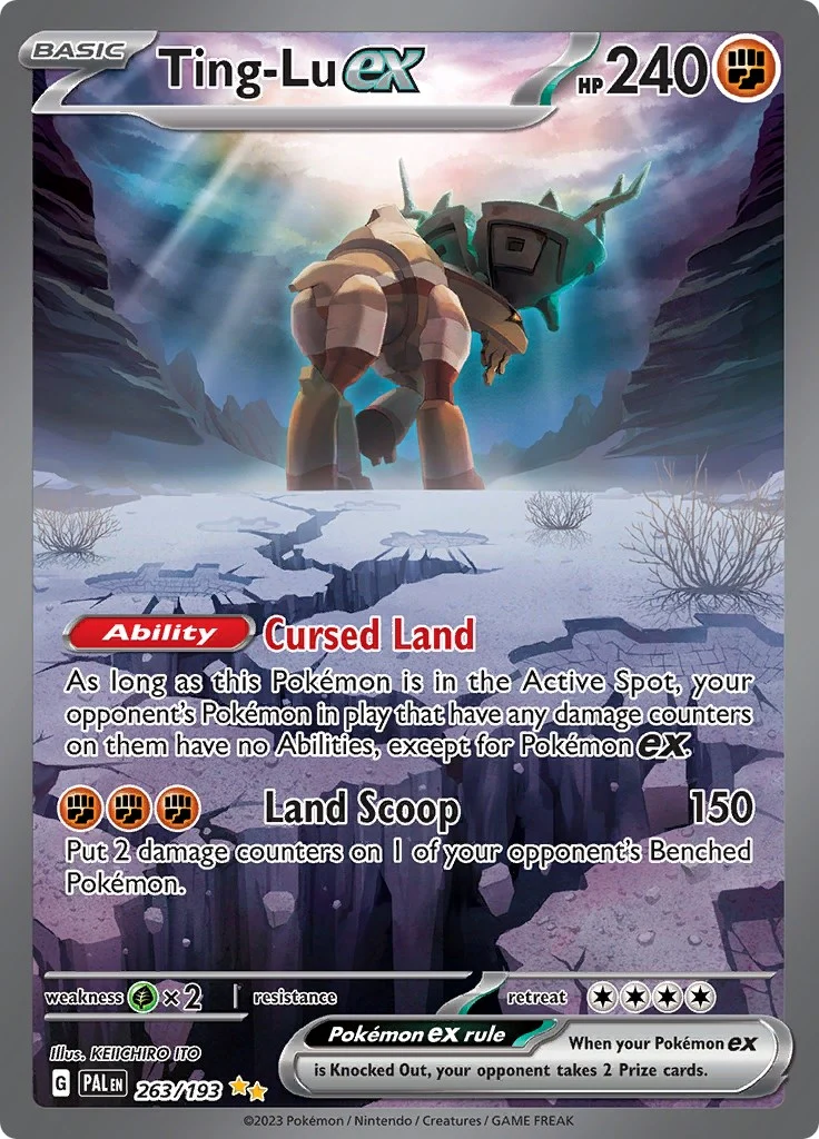 Ting-Lu ex (263/193) (SV02: Paldea Evolved)