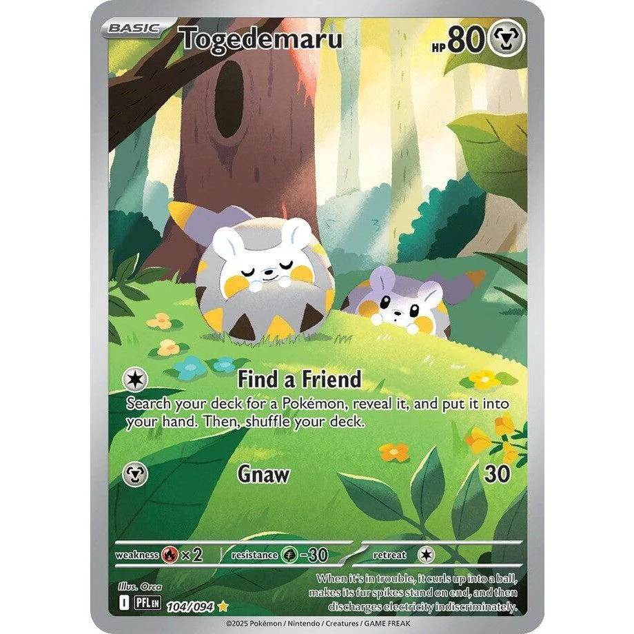 Togedemaru (104/094) (ME02: Phantasmal Flames)