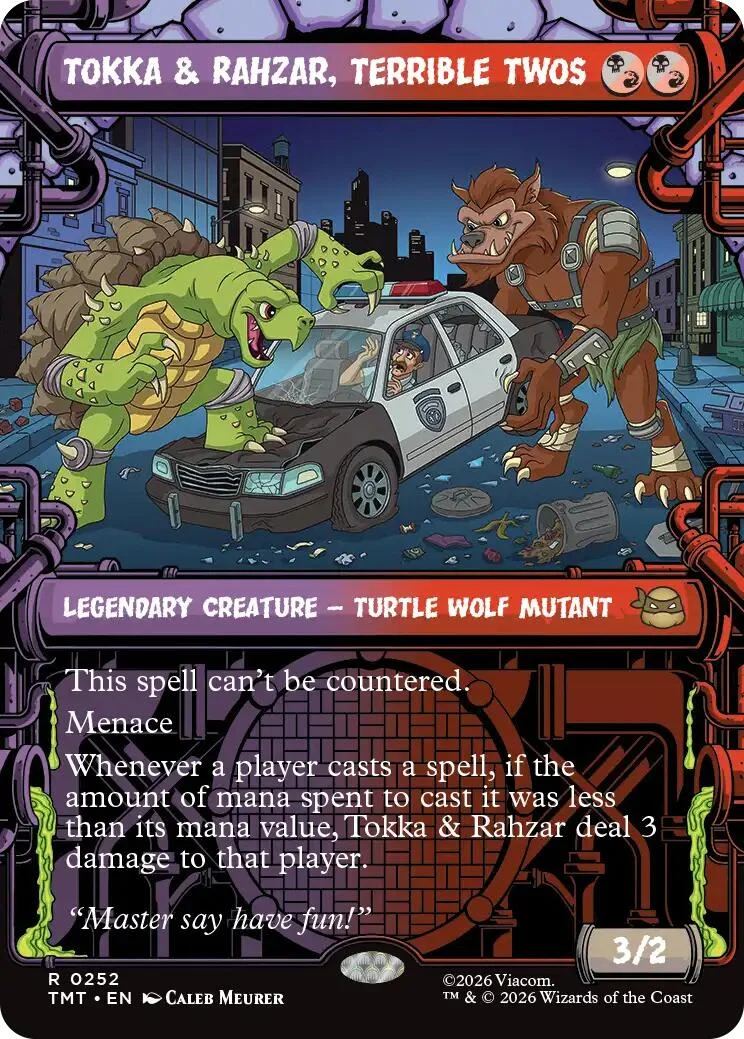 Tokka & Rahzar, Terrible Twos (Showcase) (252) (Teenage Mutant Ninja Turtles)