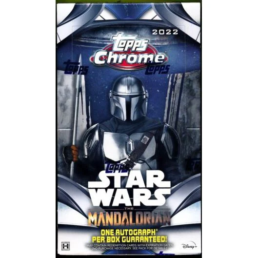 Topps Chrome Star Wars The Mandalorian Hobby Box