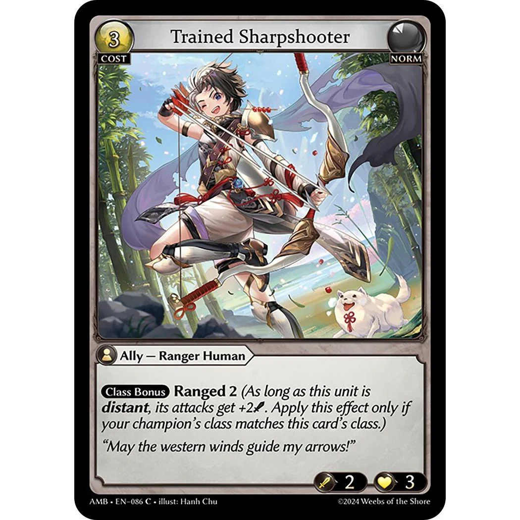 Trained Sharpshooter (086) (Mortal Ambition)