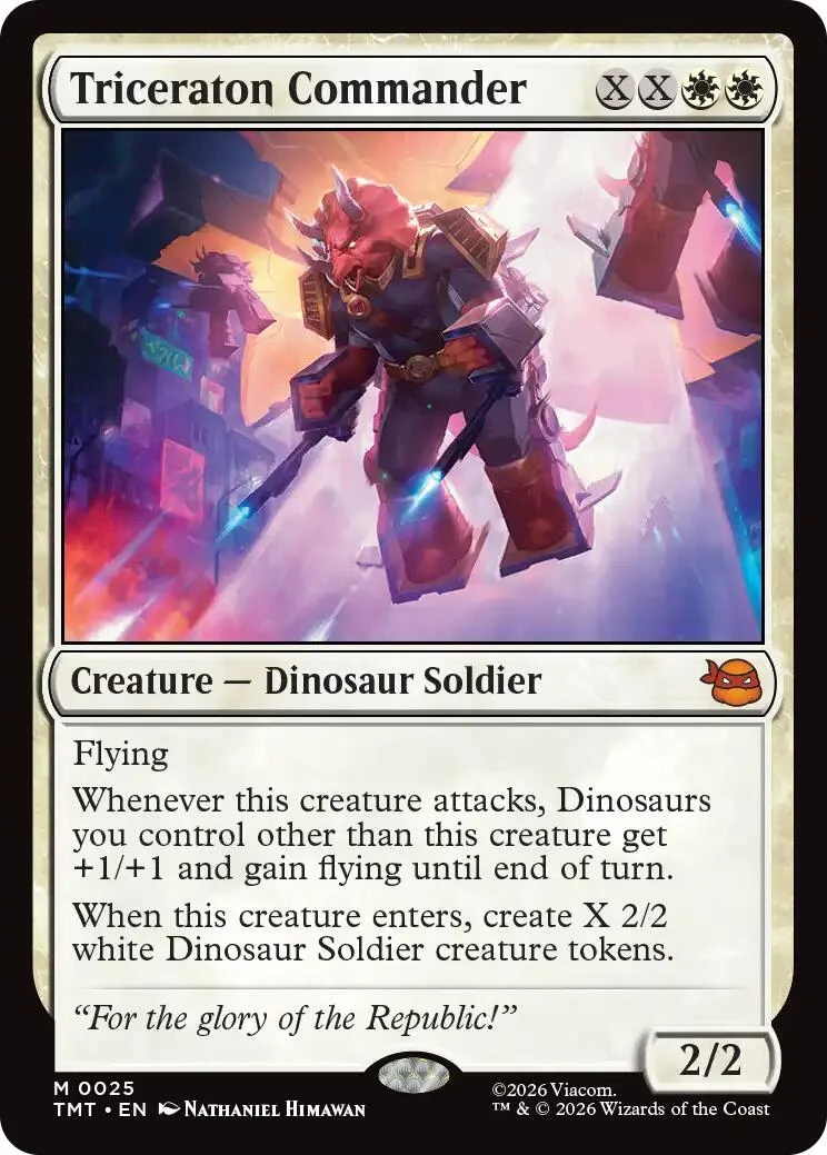 Triceraton Commander (25) (Teenage Mutant Ninja Turtles)