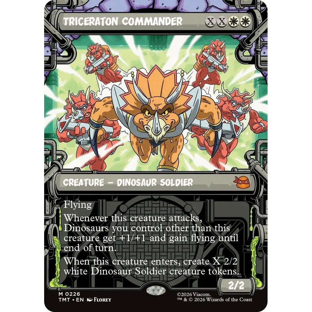 Triceraton Commander (Showcase) (226) (Teenage Mutant Ninja Turtles)