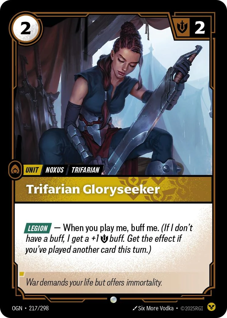 Trifarian Gloryseeker (217/298) (Origins)