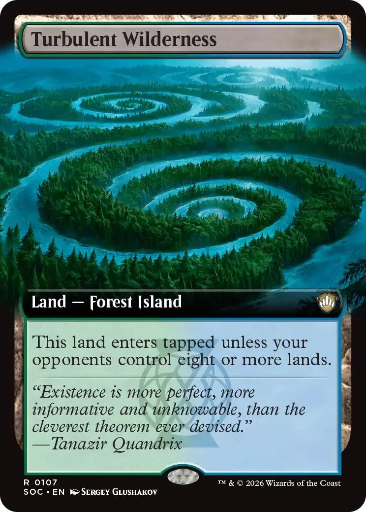 Turbulent Wilderness (Extended Art) (107) (Secrets of Strixhaven)