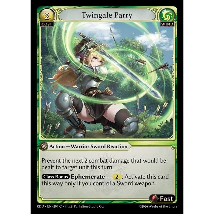 Twingale Parry (291) (Radiant Origins)