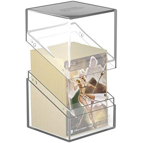Ultimate Guard Boulder Deck Case 100+ Standard Size Clear Deck Box - Image 4