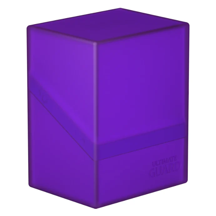 Ultimate Guard Boulder Deck Case 80+ Standard Size Amethyst Deck Box - Image 8