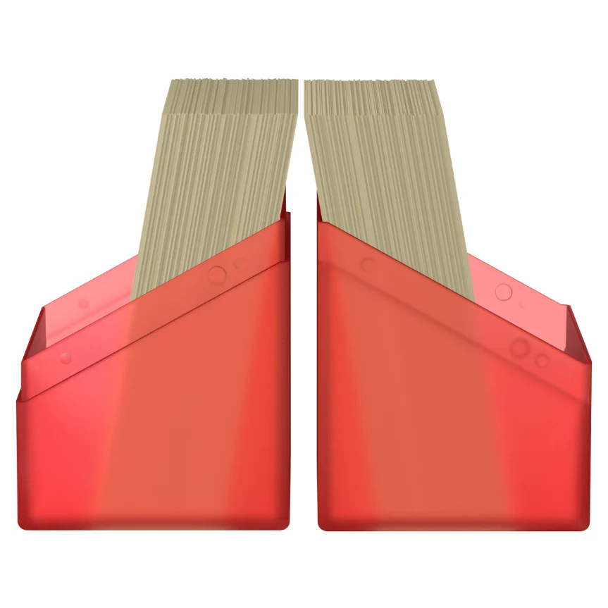 Ultimate Guard Boulder Deck Case 80+ Standard Size Ruby Deck Box - Image 3